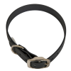 Collier en biothane ep16 mm taille xs noir