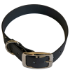 Collier en biothane ep25 mm taille l noir