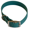 Collier en biothane ep25 mm taille m vert chasse
