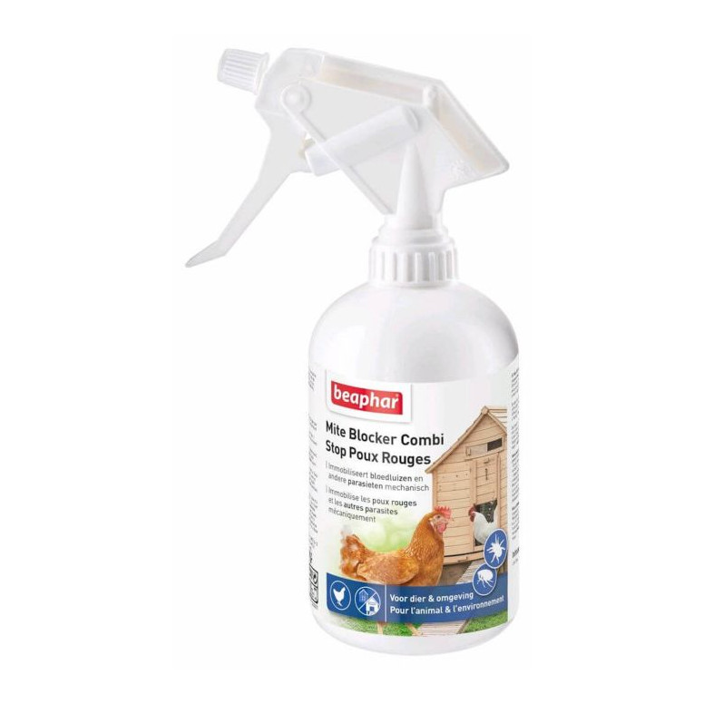 Spray contre poux rouges animal et environement