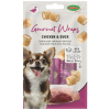 Friandise chien gourmet wraps multipack 20x10g