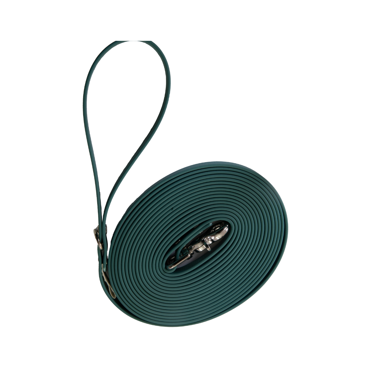 Longe en biothane ep16 mm l 10m vert chasseur