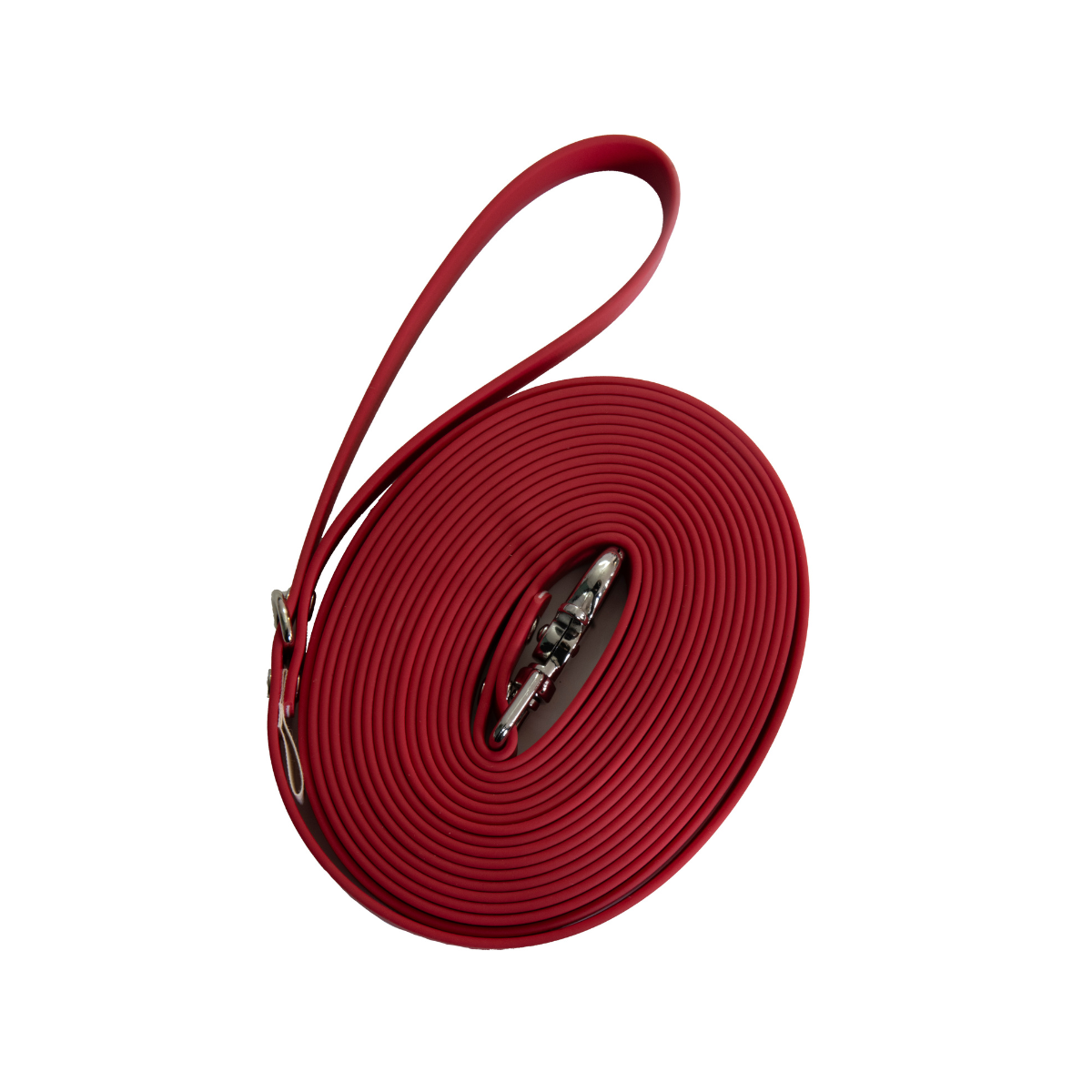 Longe en biothane ep16 mm l 10m bordeaux