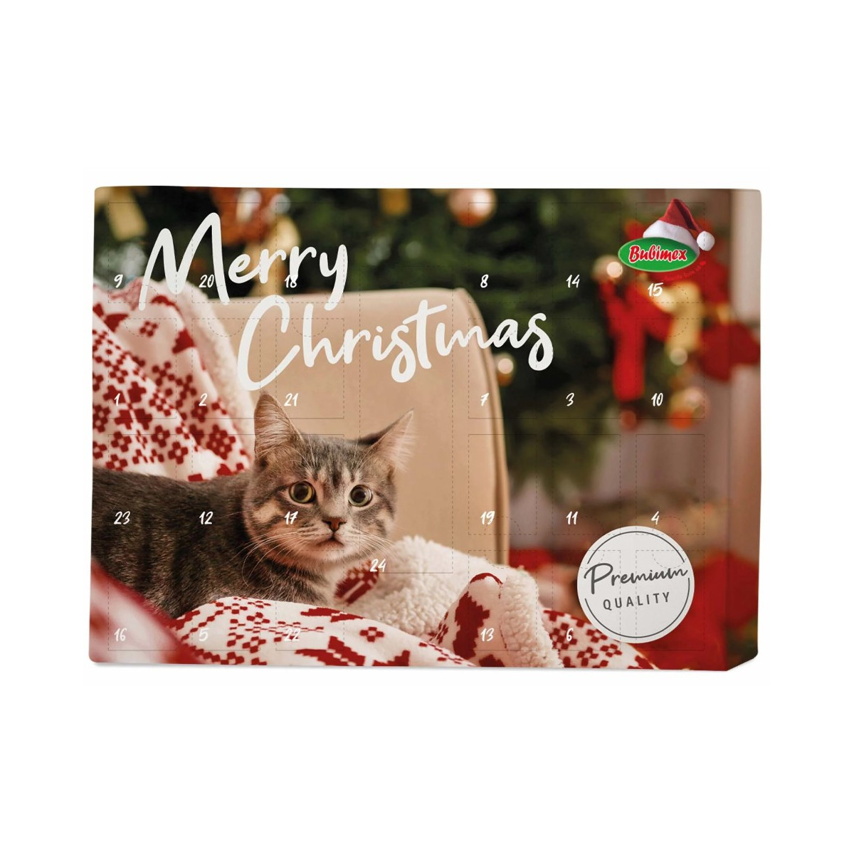 Calendrier de l'avent pour chat premium