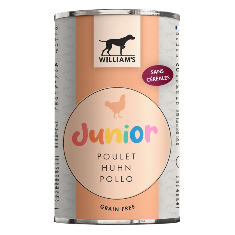 Williams pâtée pour chiot poulet 395g