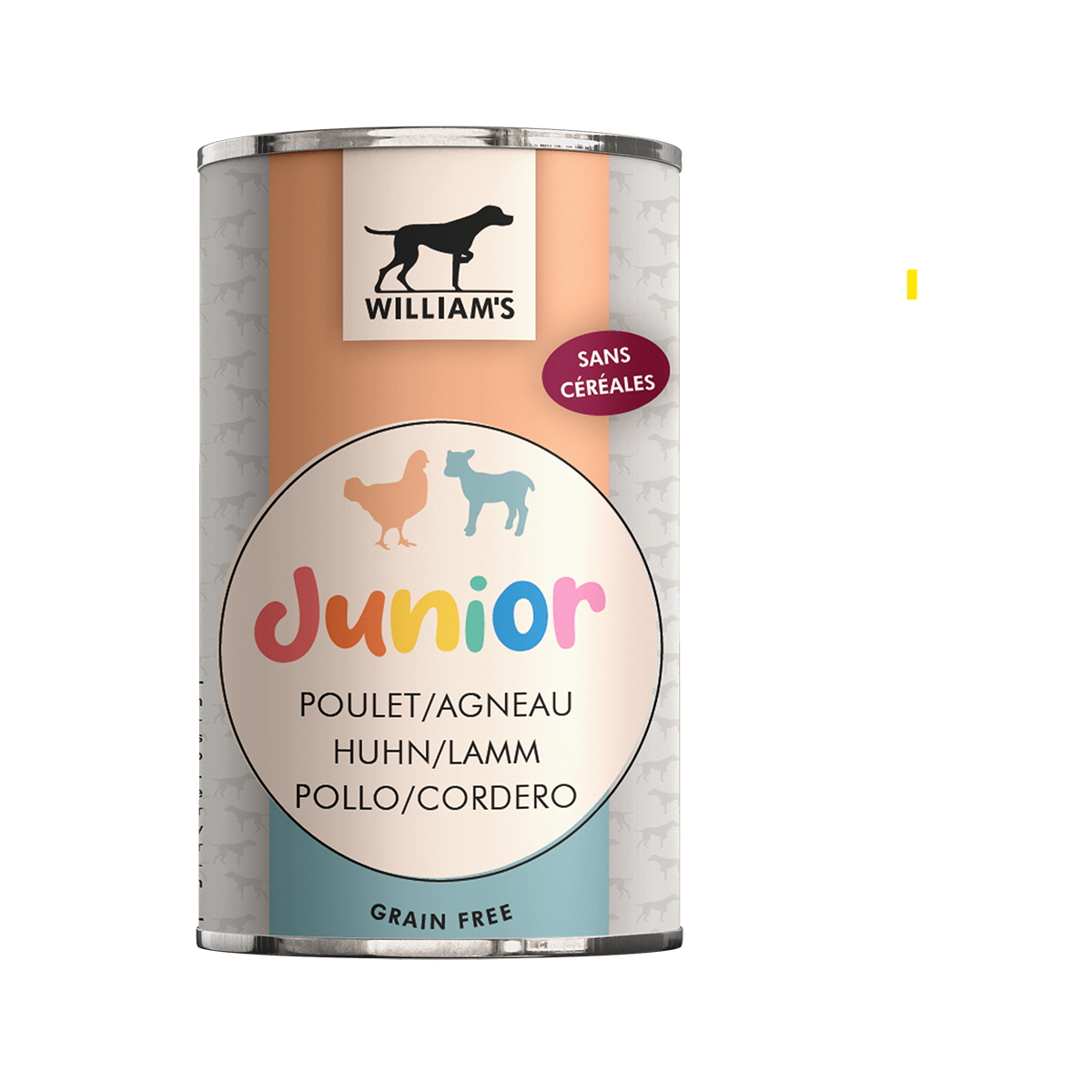 Williams pâtée pour chiot poulet agneau 395g