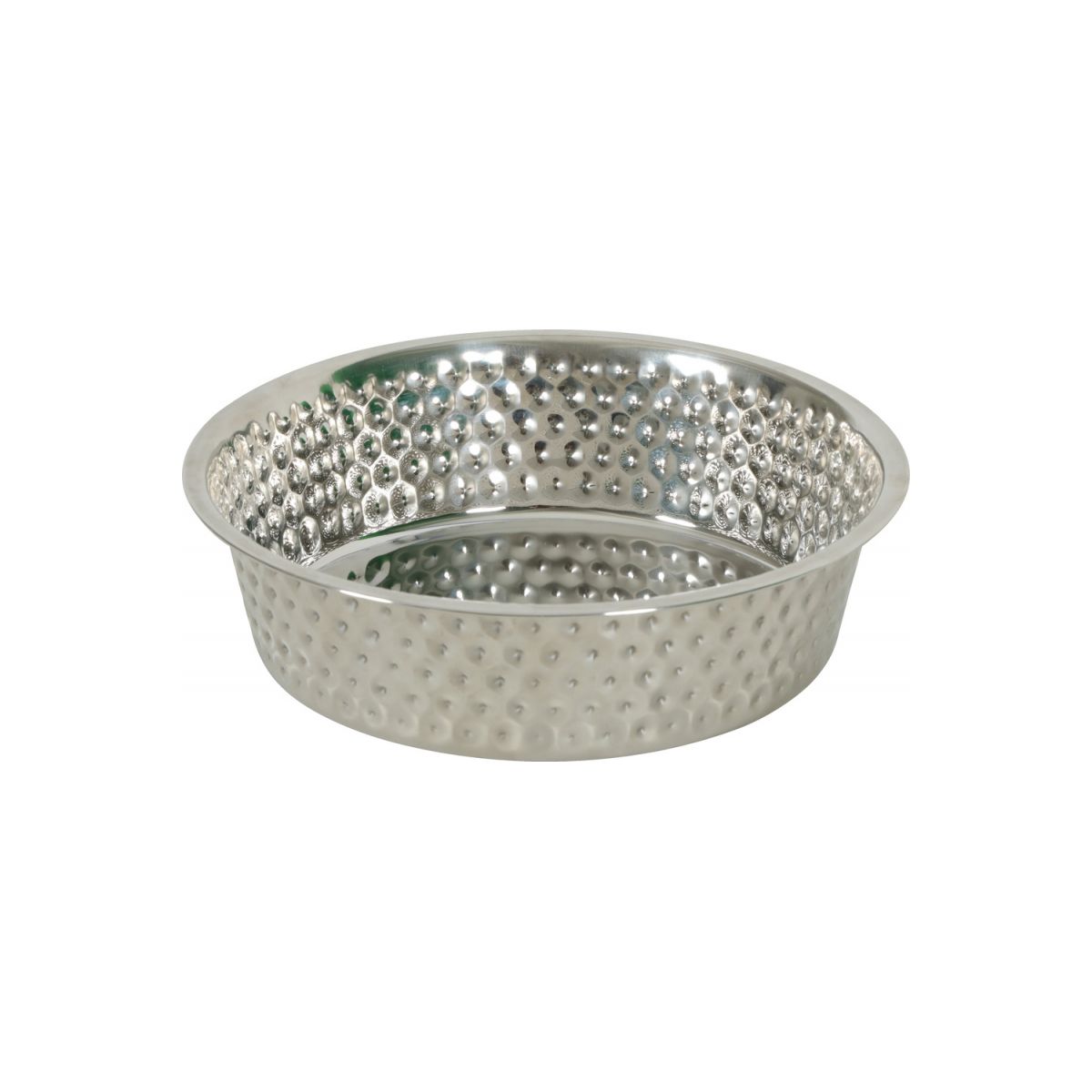 Gamelle inox antidérapante Zolux Puntos (1,2L) pour chien et chat
