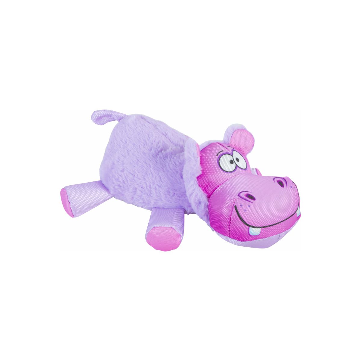 Jouet peluche Zolux Friends hippopotame M pour chien