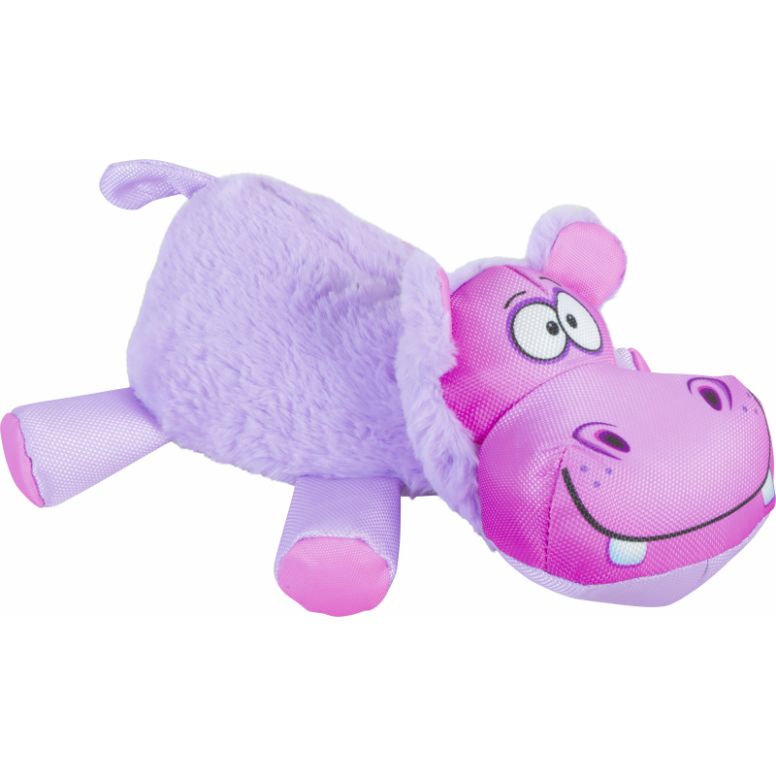 Jouet peluche Zolux Friends hippopotame M pour chien