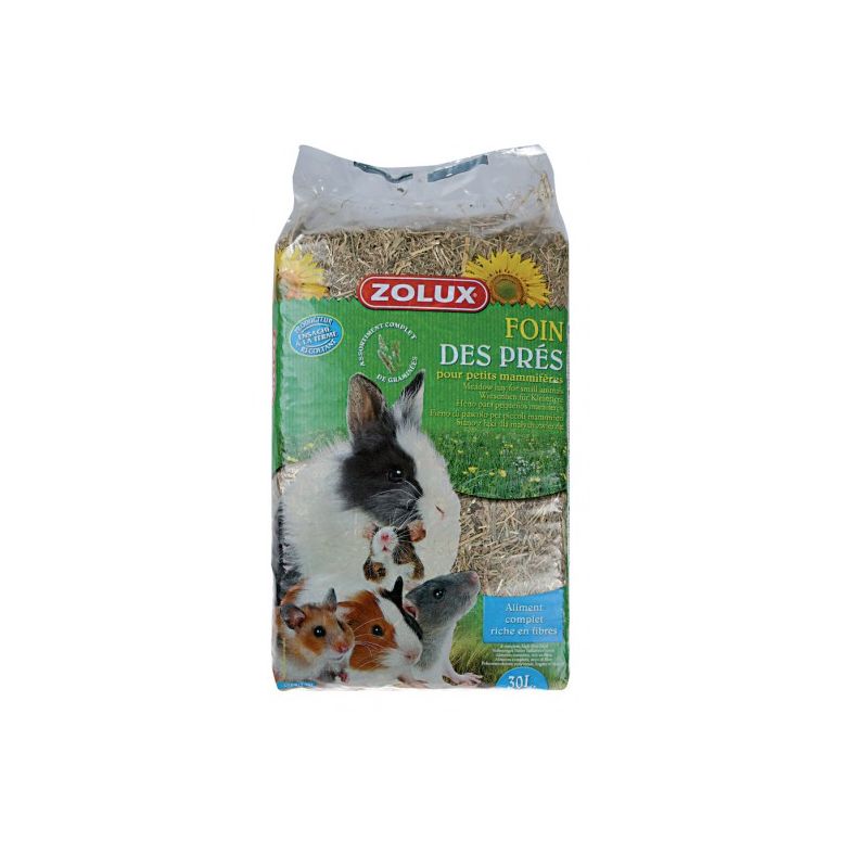 Zolux NutriMeal foin des prairies pour rongeurs 1kg (30L)