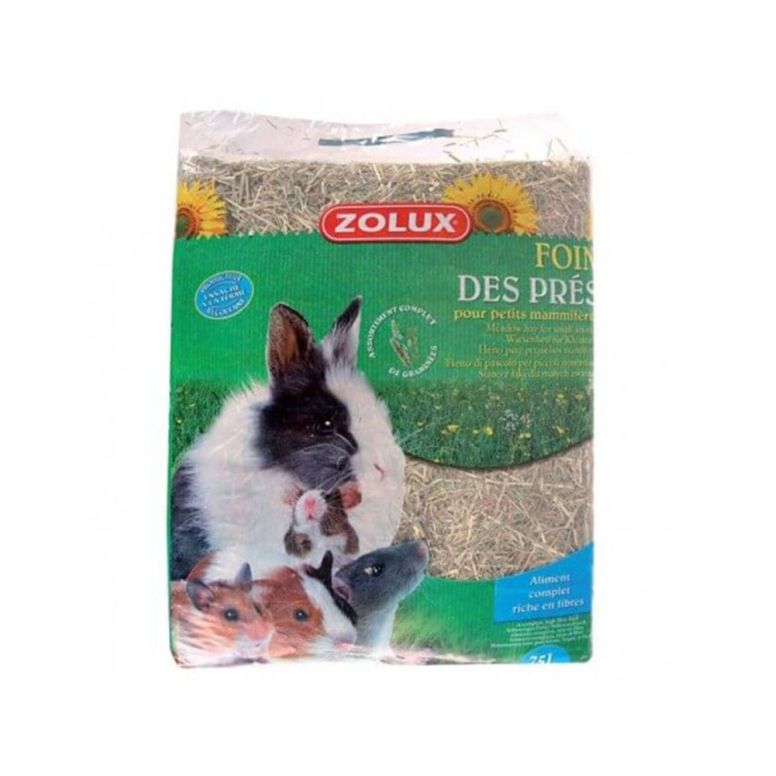 Zolux NutriMeal foin des prairies pour rongeurs 2,5kg (75L)