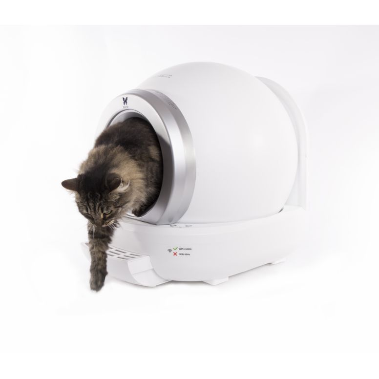 Maison de toilette automatique connectée Martin Sellier 65L pour chat