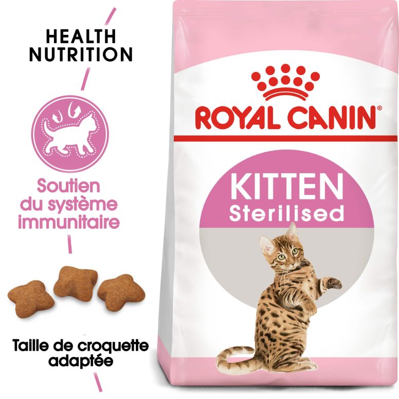 Royal Canin croquette pour chat Kitten Sterilise 3.5kg