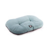 Coussin Martin Sellier ovale ouatine gris 77cm pour chien et chat