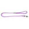 Laisse Martin Sellier nylon rond 1m parme pour chien et chat