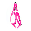 Harnais baudrier Martin Sellier rose fluo 10-25/35 pour chien et chat