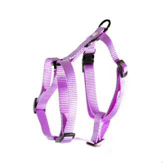 Harnais Martin Sellier nylon réglable parme 25-50/90 pour chien et chat