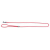 Laisse Martin Sellier nylon rond rouge 6mmx120cm pour chien et chat