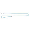 Laisse Martin Sellier nylon rond turquoise 6mmx120cm pour chien et chat