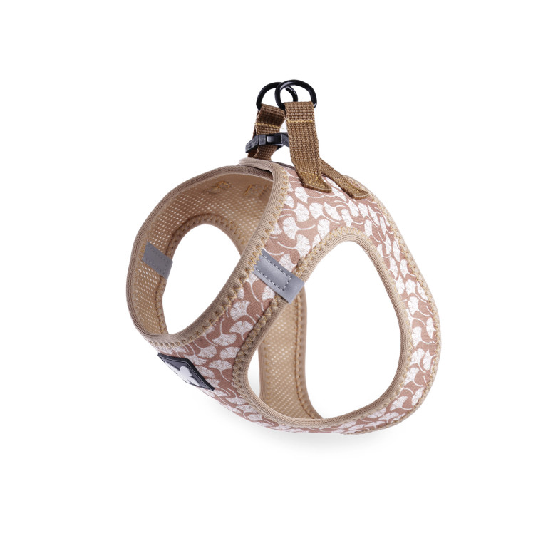 Harnais Martin Sellier Mesh Ginko beige M pour chien et chat
