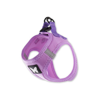 Harnais Martin Sellier Mesh parme L pour chien et chat