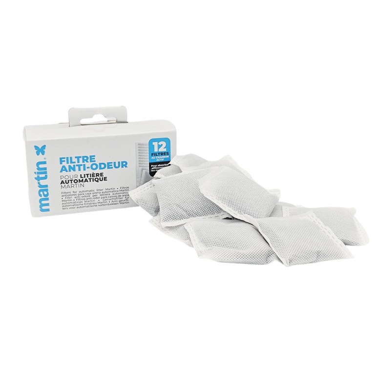 Filtres pour maison de toilette automatique Martin Sellier x12