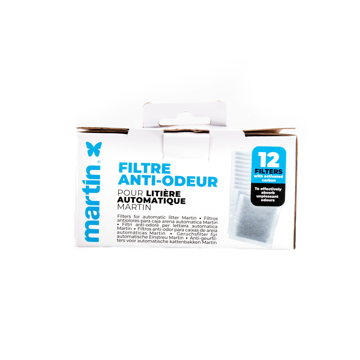 Filtres pour maison de toilette automatique Martin Sellier x12