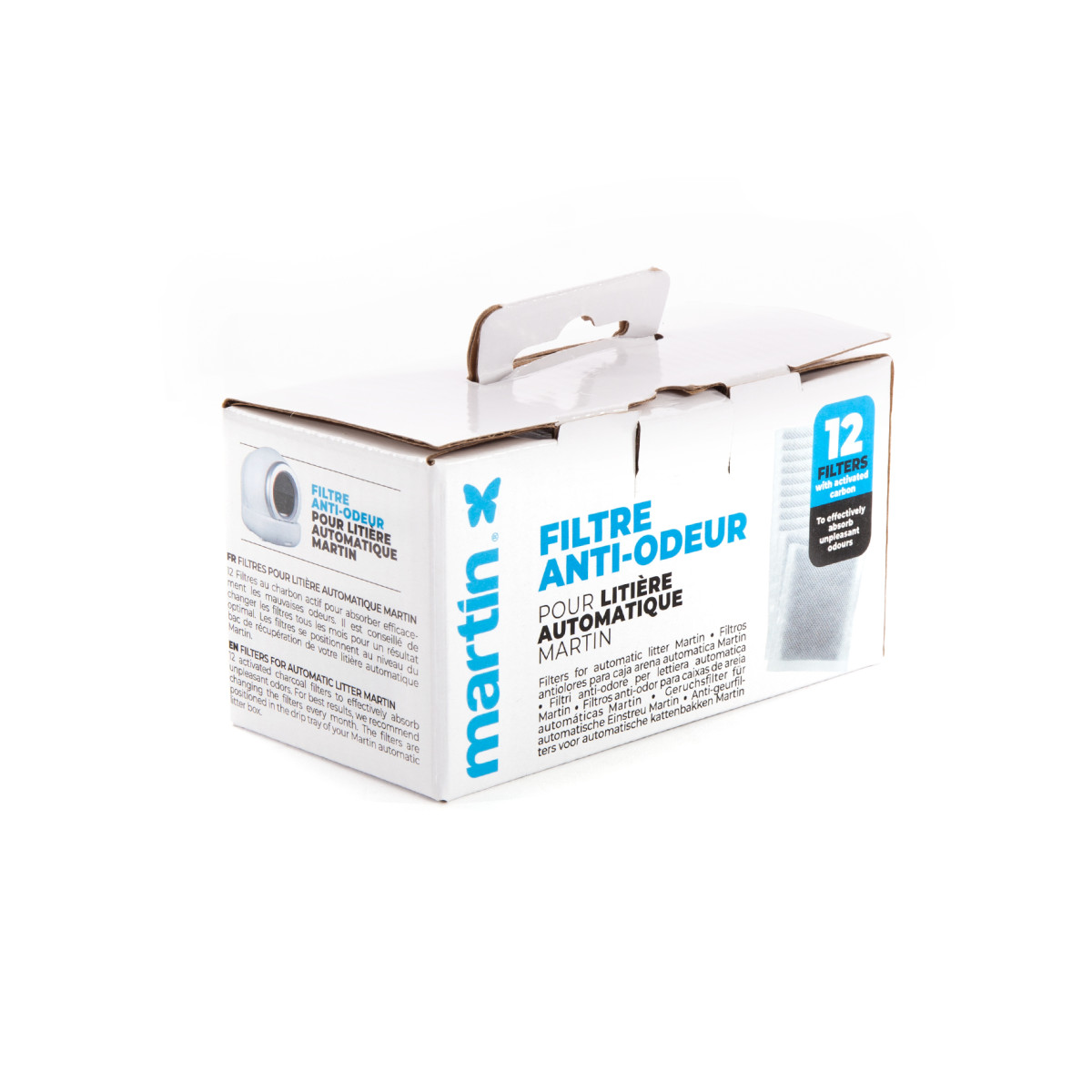 Filtres pour maison de toilette automatique Martin Sellier x12