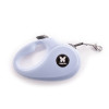 Laisse rétractable Martin Sellier Instinct Sangle bleu S (5m) pour chien et chat