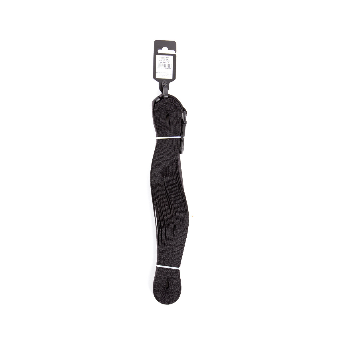 Longe de travail 20mm-10m noir nylon plat
