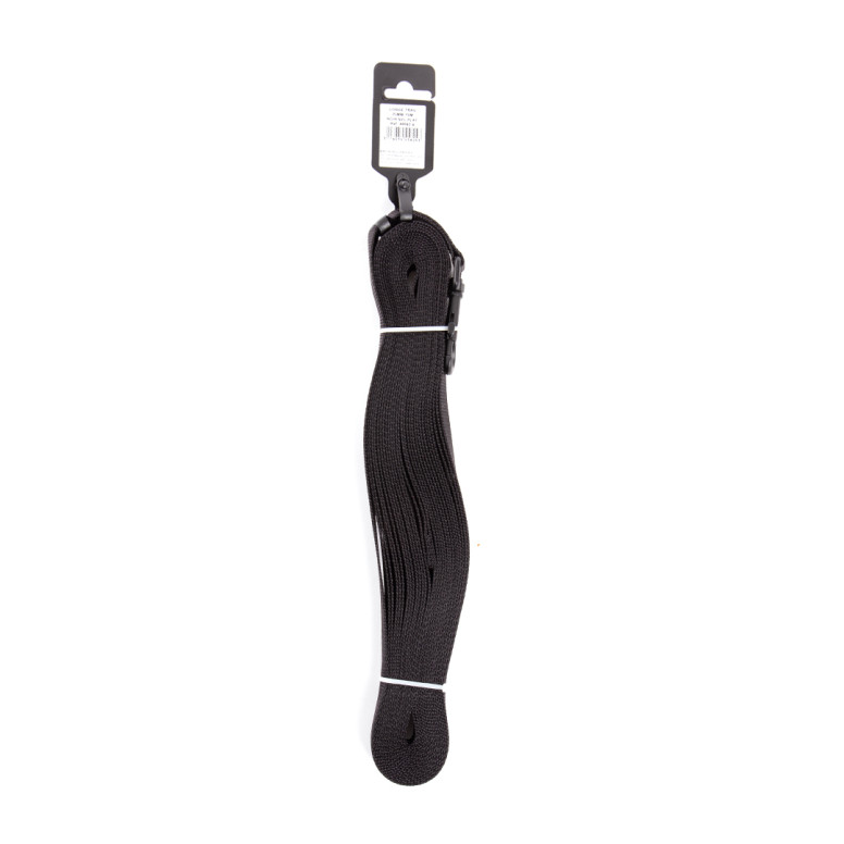 Longe de travail 20mm-10m noir nylon plat