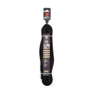 Longe de travail 20mm-15m noir nylon plat