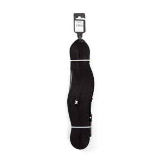 Longe de travail 20mm-15m noir nylon plat