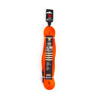 Longe de travail 20mm-15m orange nylon plat