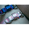 Collier cuir dakota 30-50cm parme clair