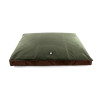 Coussin master taille 95x70cm gris-moutarde