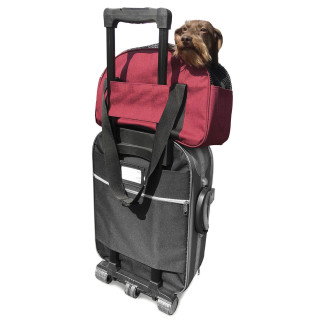 Croisette sac bowling t48cm rouge