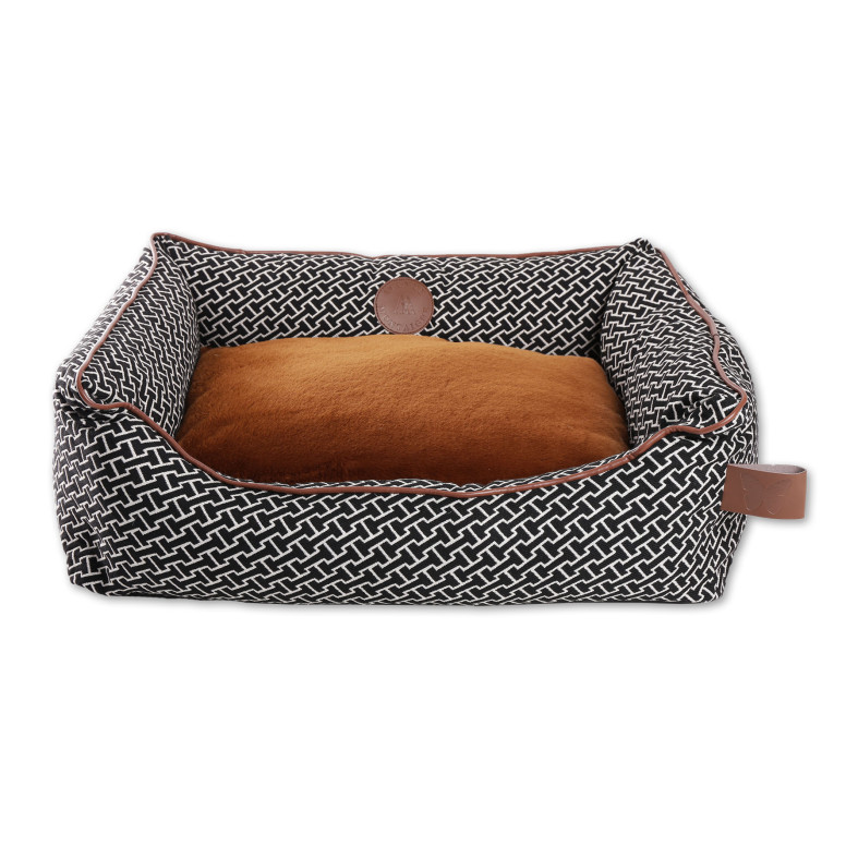 Corbeille domino montaigne taille 90cm marron