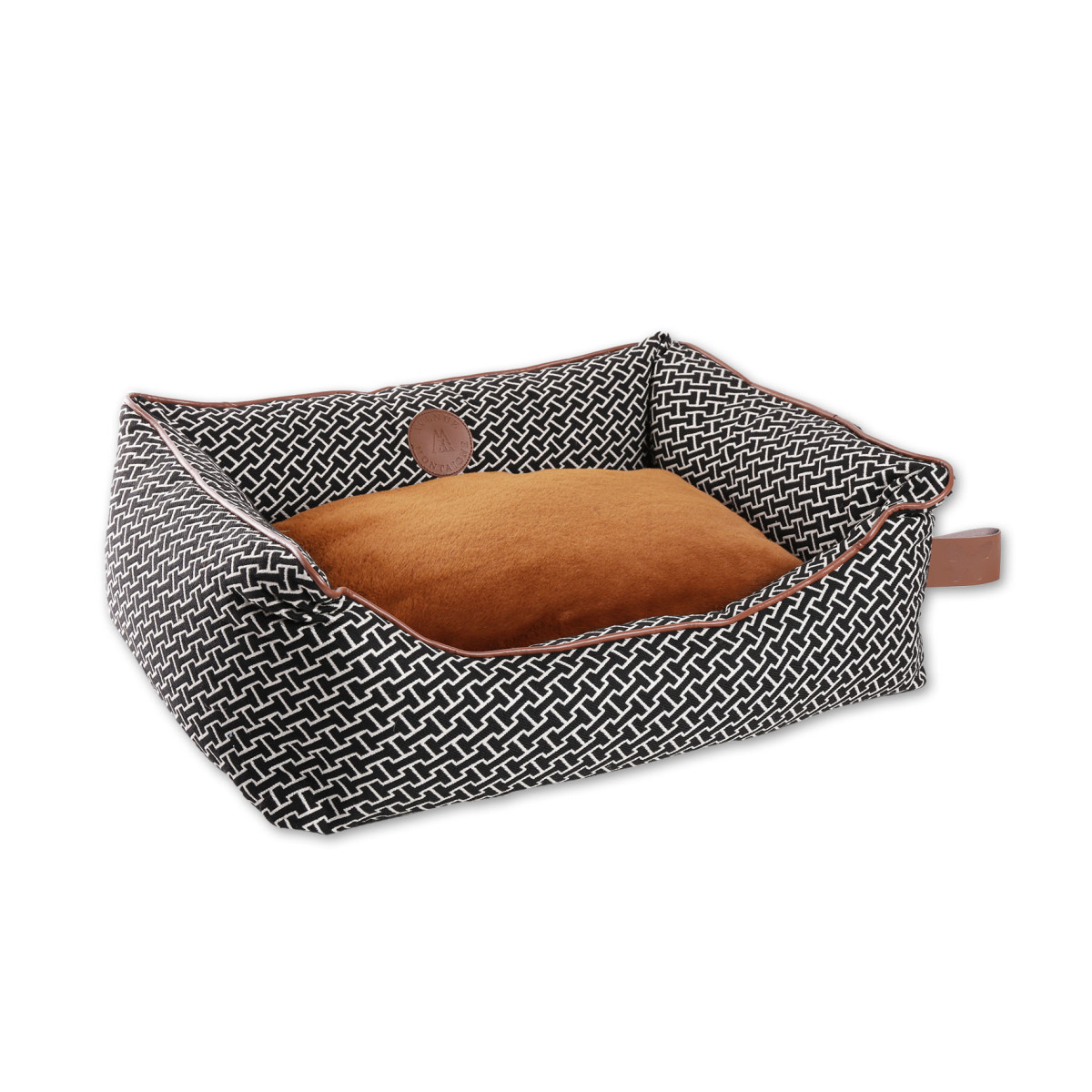 Corbeille domino montaigne taille 90cm marron