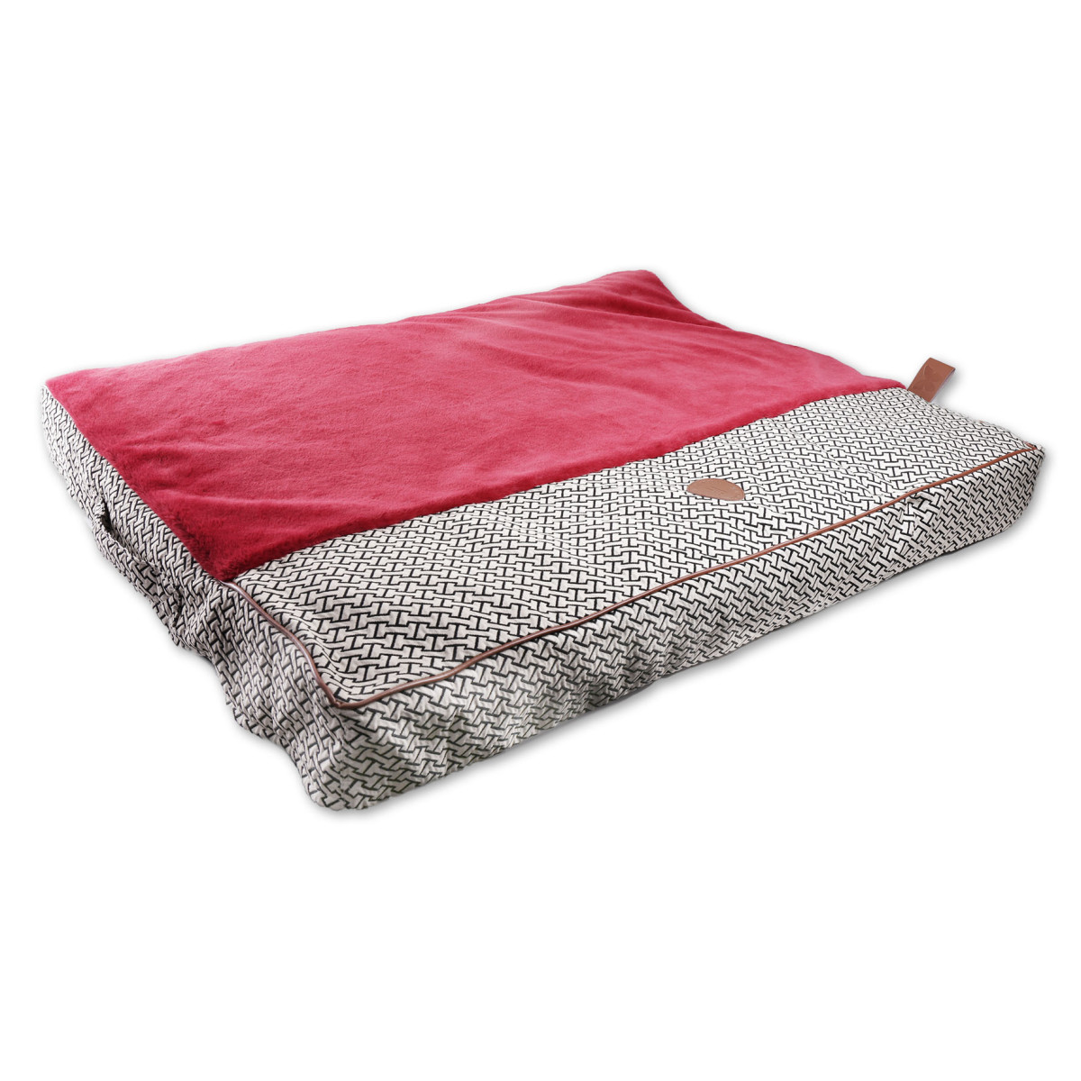 Coussin master montaigne taille 80cm rouge