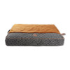 Coussin master montaigne taille 80cm marron