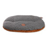 Coussin ovale montaigne taille 55cm marron