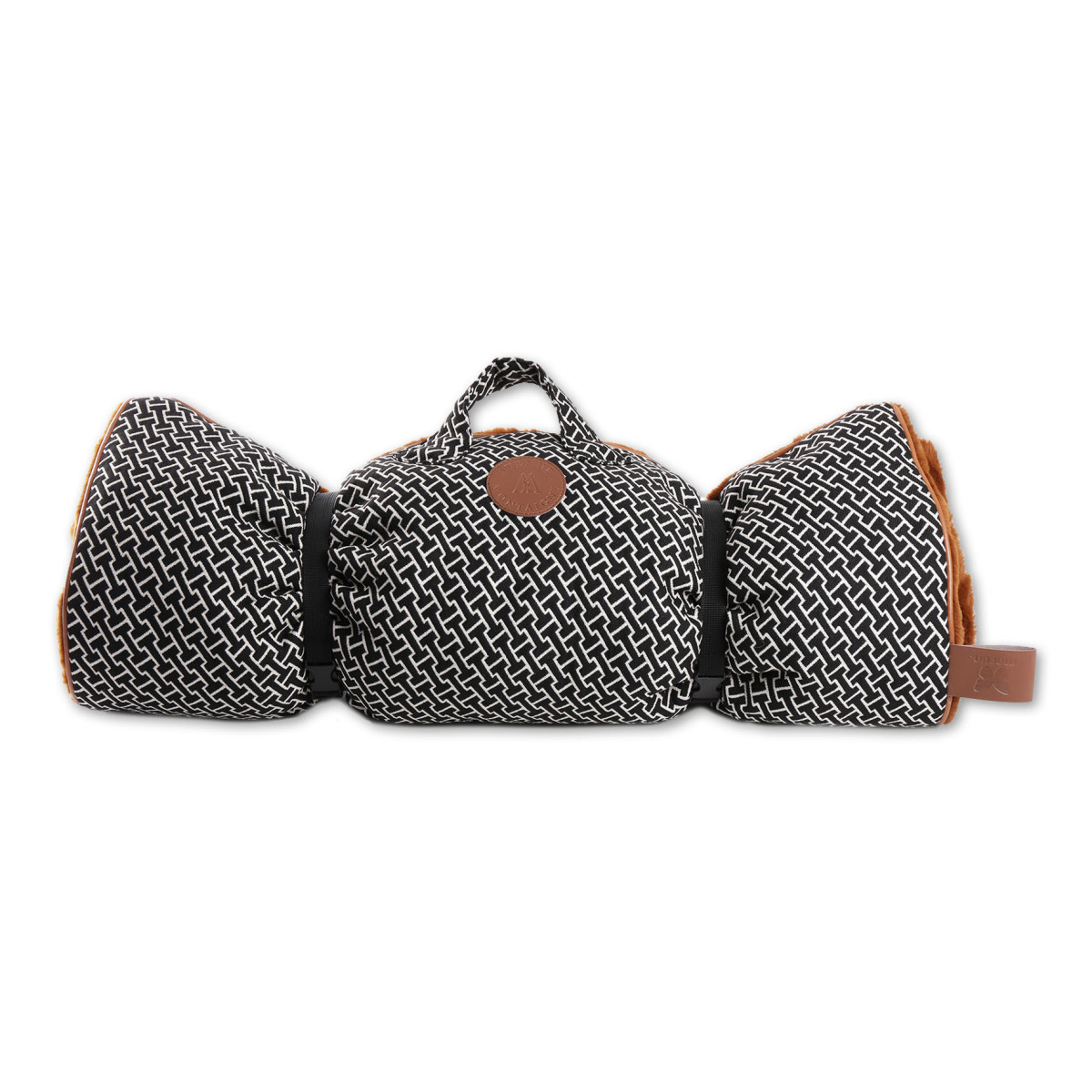 Plaid montaigne taille 100cm marron