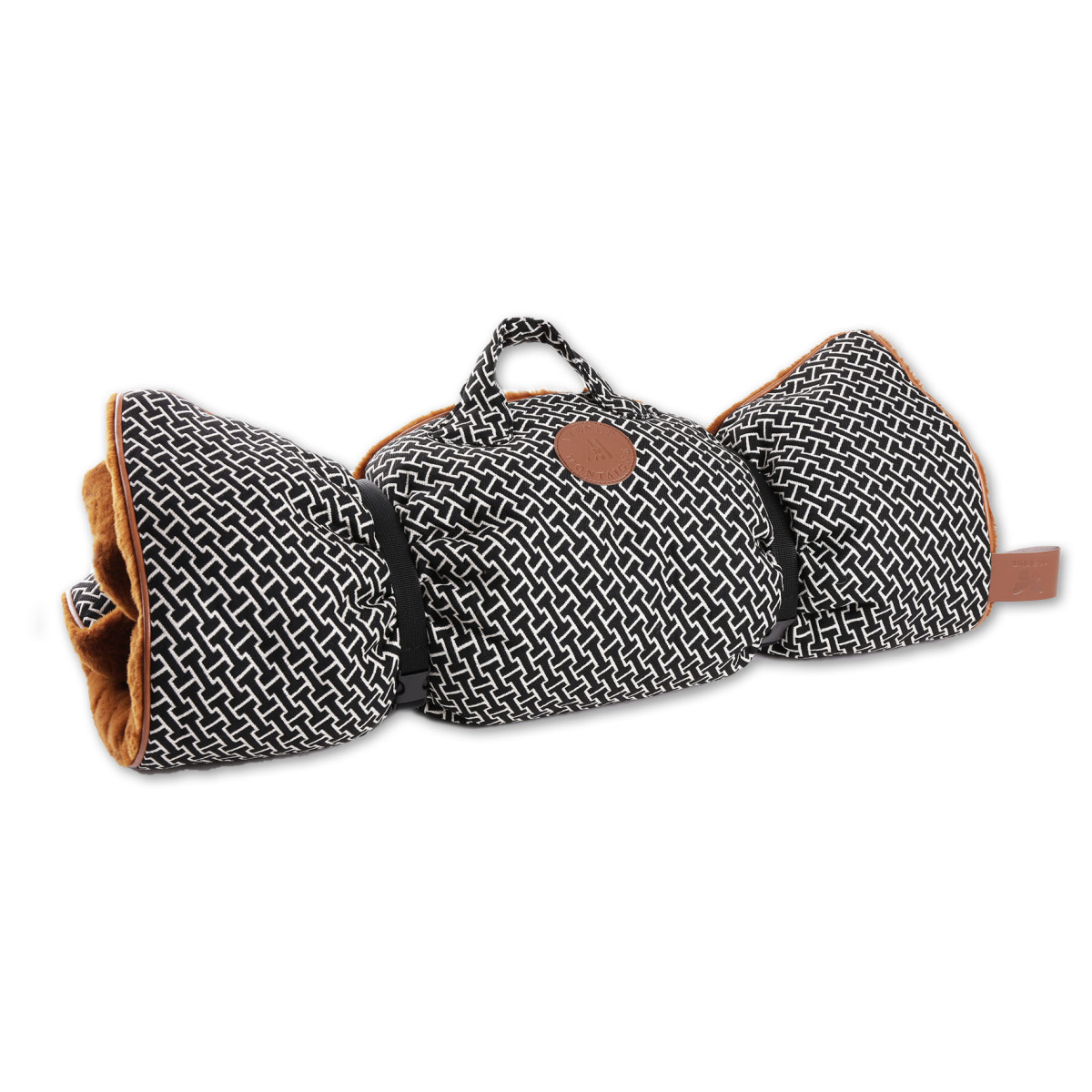 Plaid montaigne taille 100cm marron