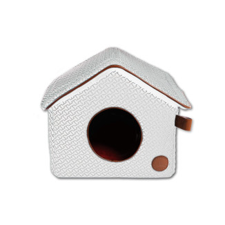 Maison montaigne taille 43cm rouge