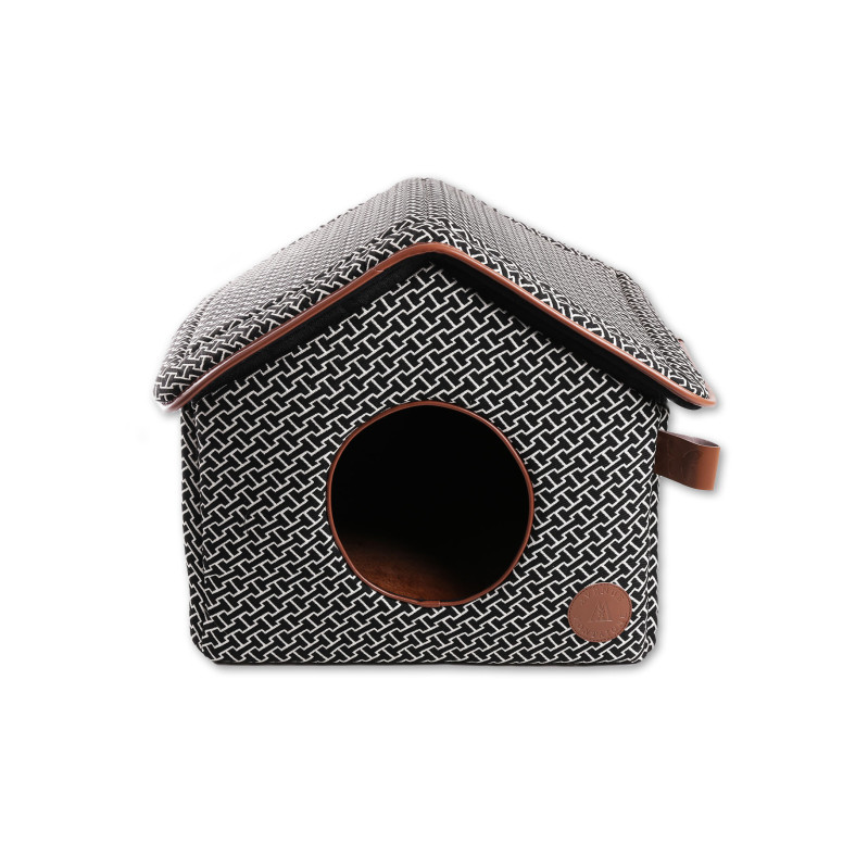 Maison montaigne taille 43cm marron