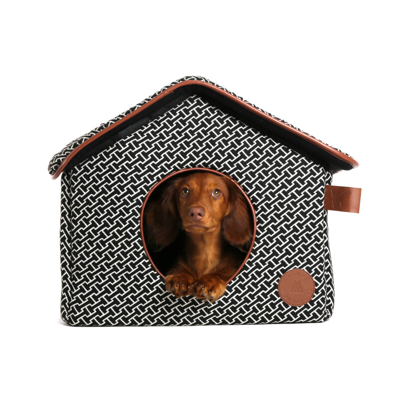 Maison montaigne taille 43cm marron