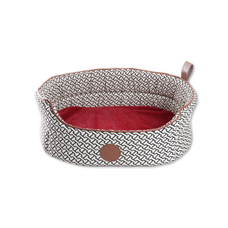 Corbeille montaigne taille 60cm rouge