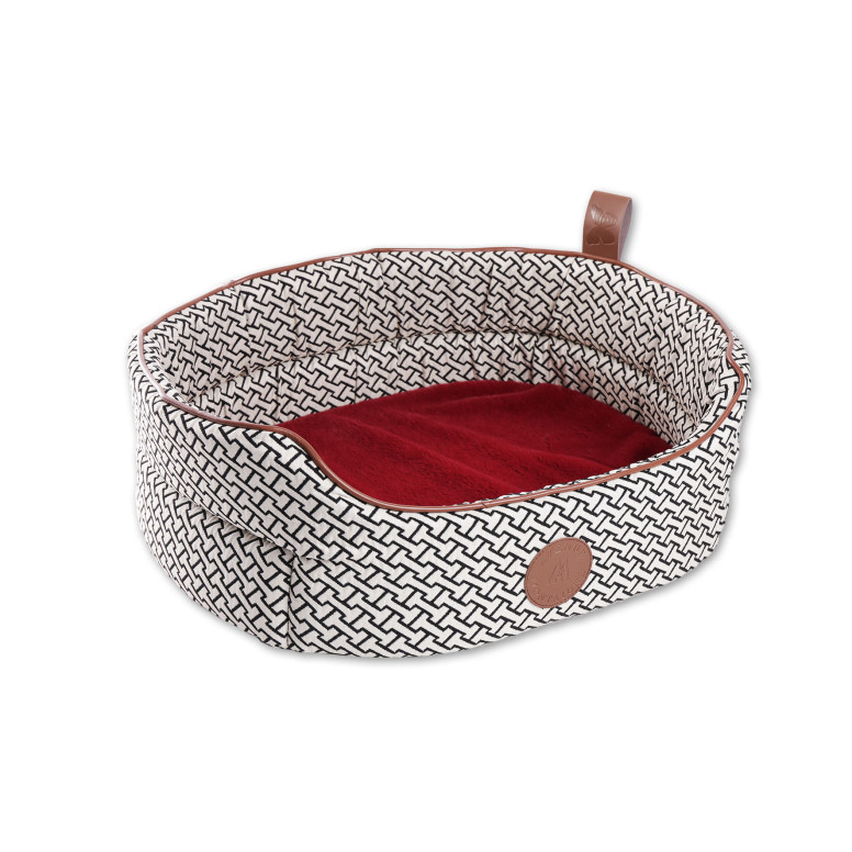 Corbeille montaigne taille 65cm rouge