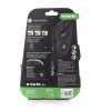 Laisse retractable instinct corde m noir 5m
